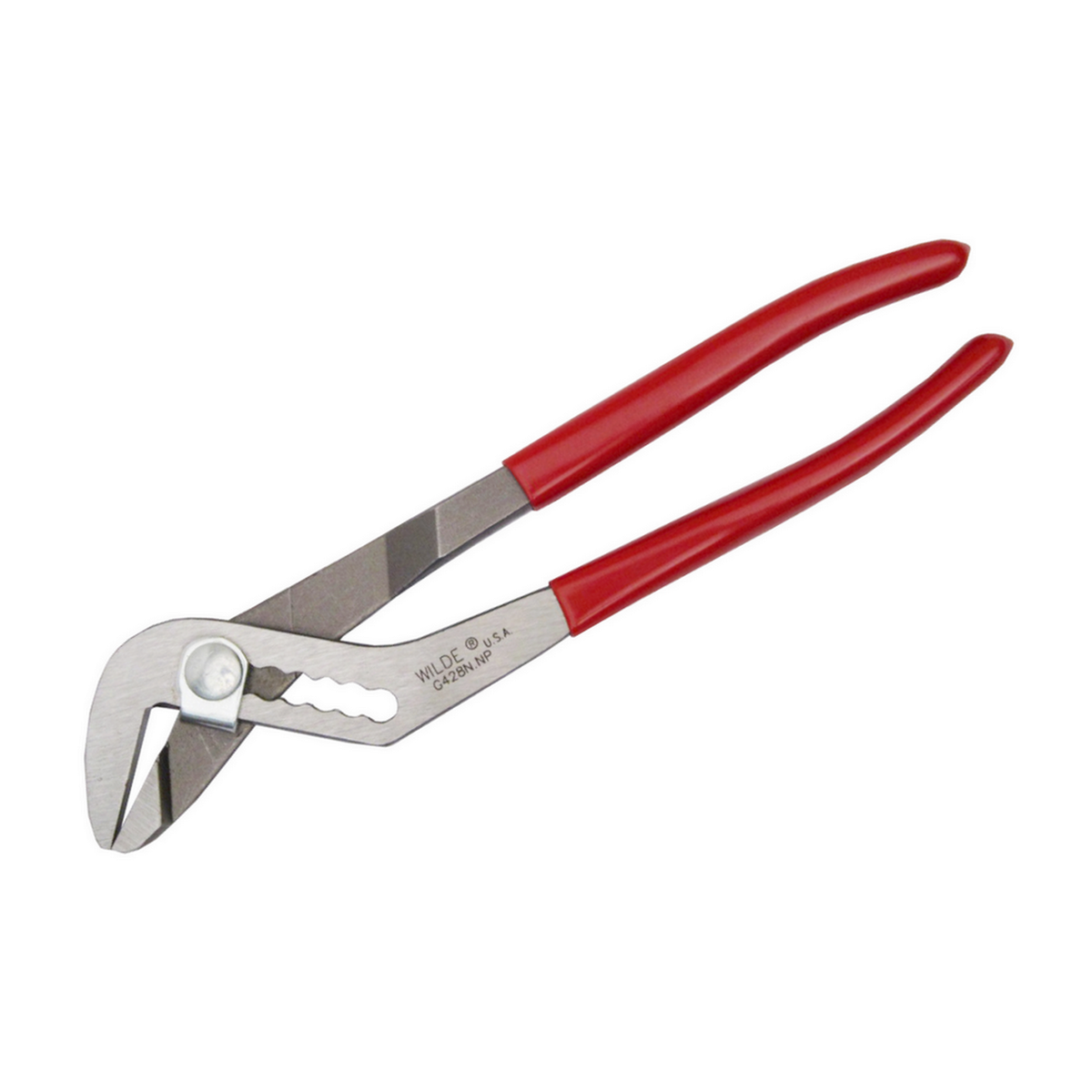 Wilde Tool Angle Nose Pliers with Smooth Jaw, 10"