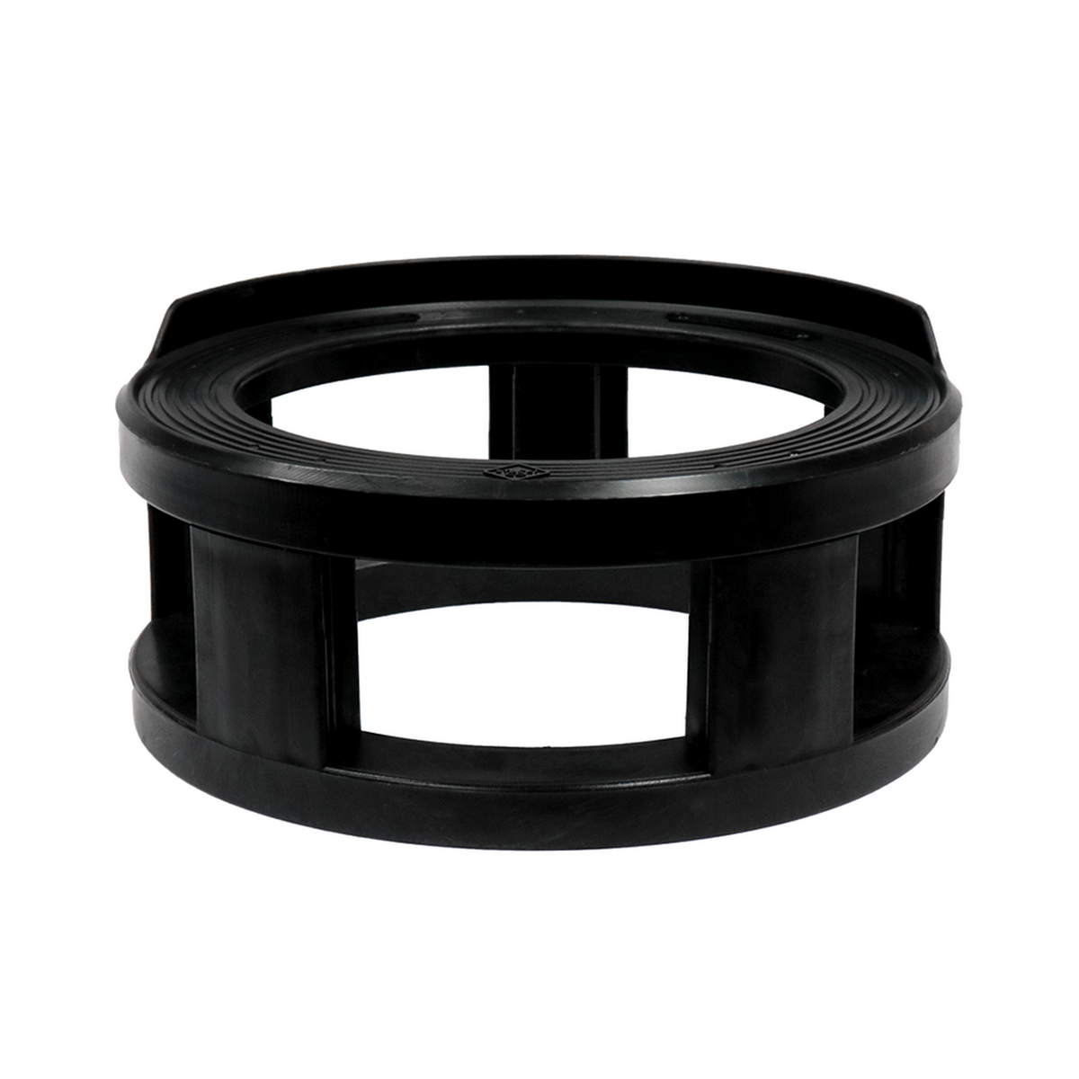 Keg Spacer with Coupler Access for 1/4 or 1/2 Barrel Kegs, Black