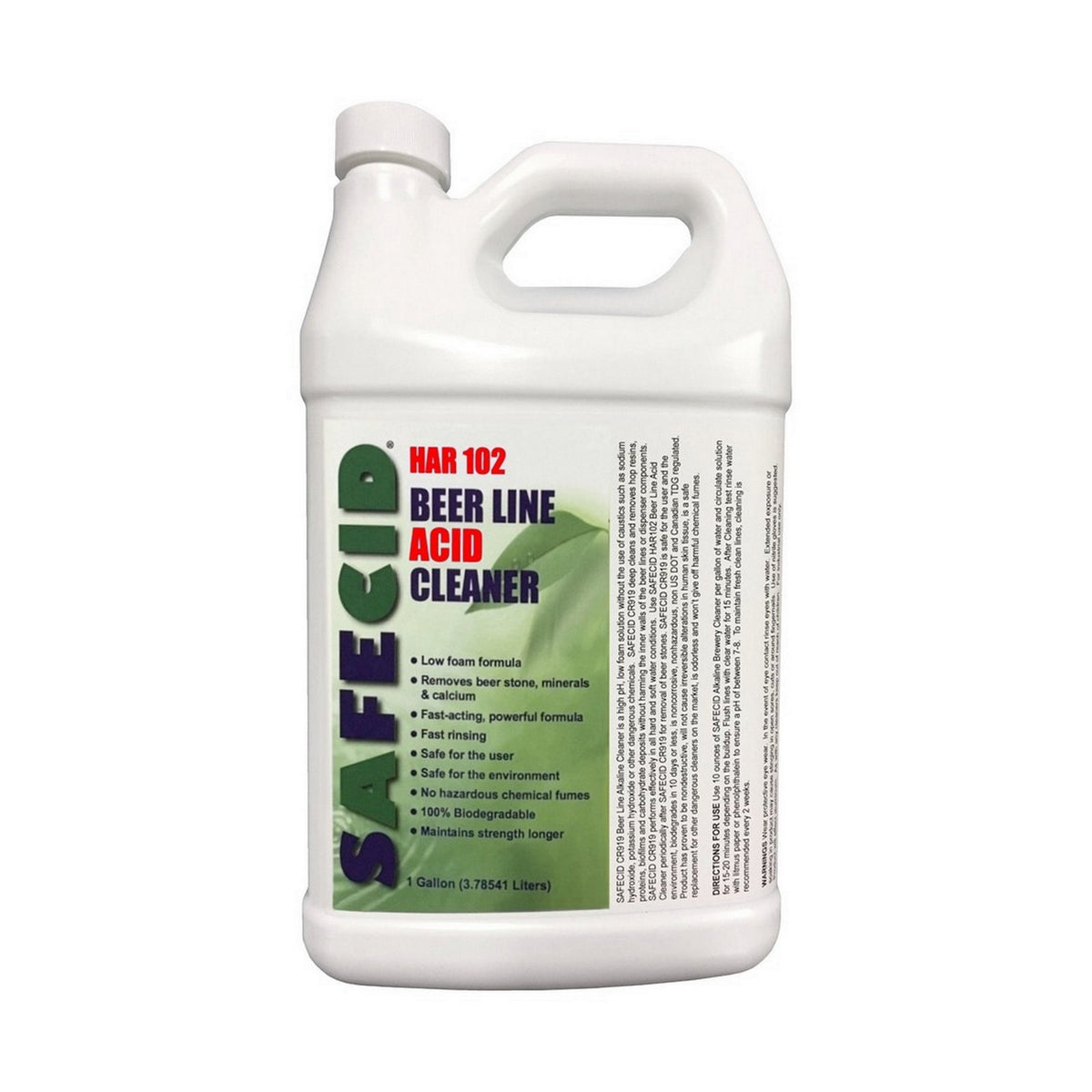 Safecid Beer Line Acid Cleaner, 1 Gallon