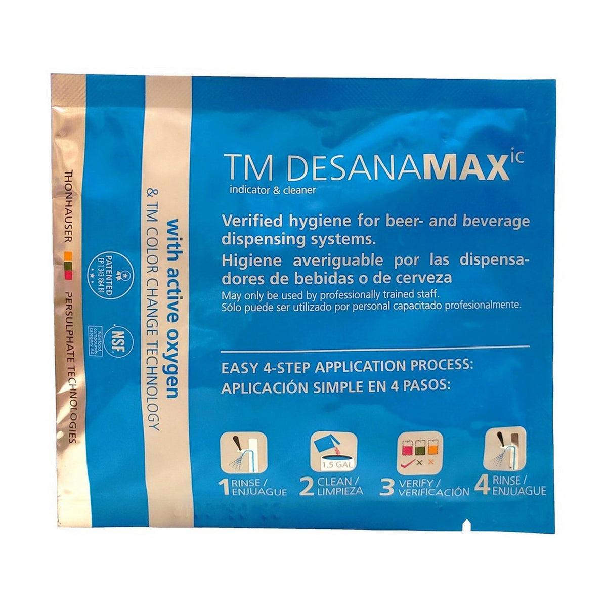TM Desanamax Powdered Line Cleaner, 1.9 Oz, 225 ct