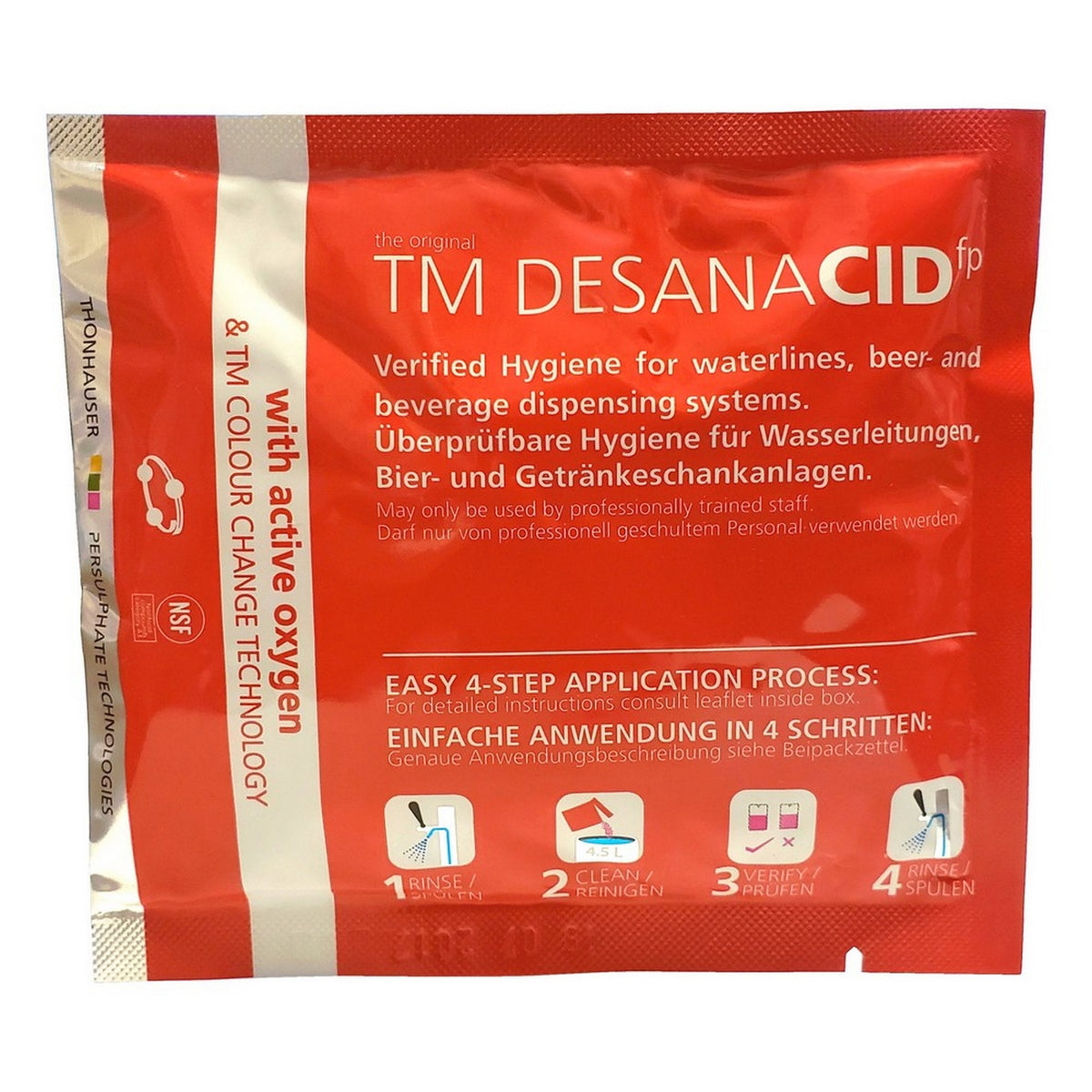 TM Desanacid Powdered Acid Line Cleaner, 1.6 Oz