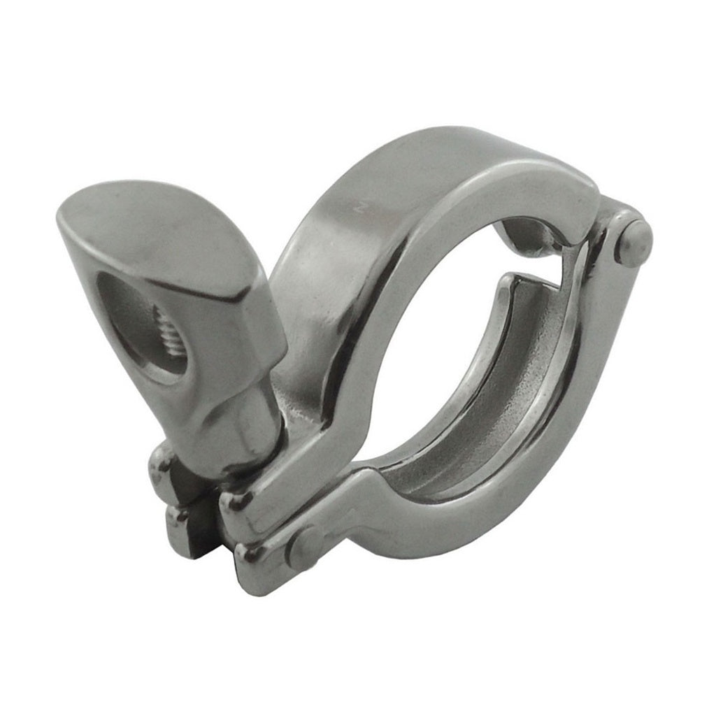 2" Clamp, Tri-Clover Compatible, 304 Stainless Steel