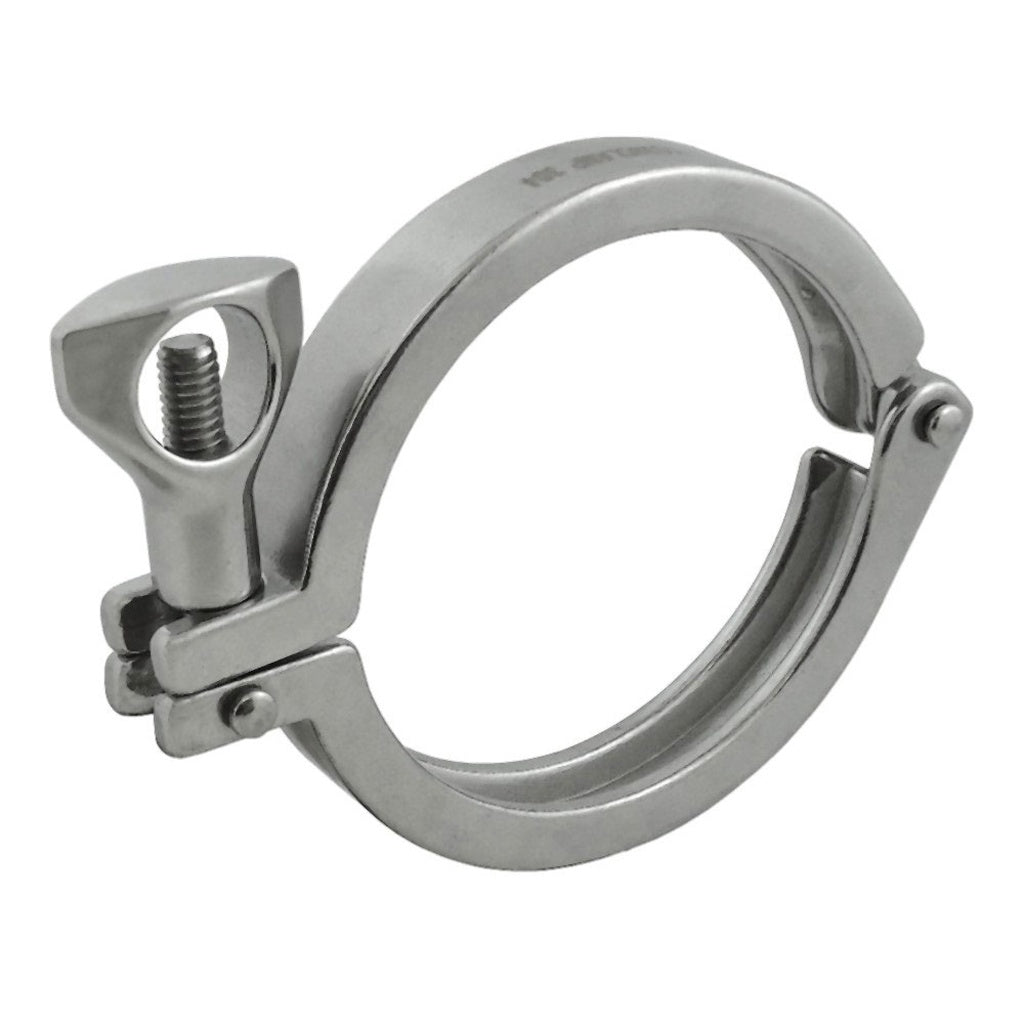3" Clamp, Tri-Clover Compatible, 304 Stainless Steel