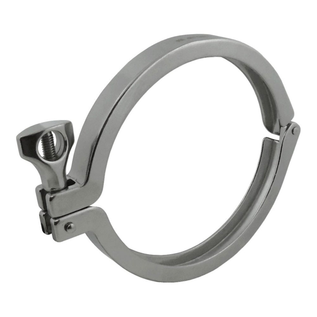 6" Clamp, Tri-Clover Compatible, 304 Stainless Steel