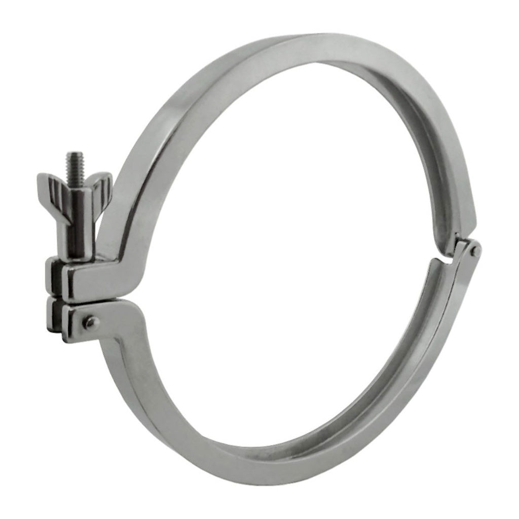8" Clamp, Tri-Clover Compatible, 304 Stainless Steel