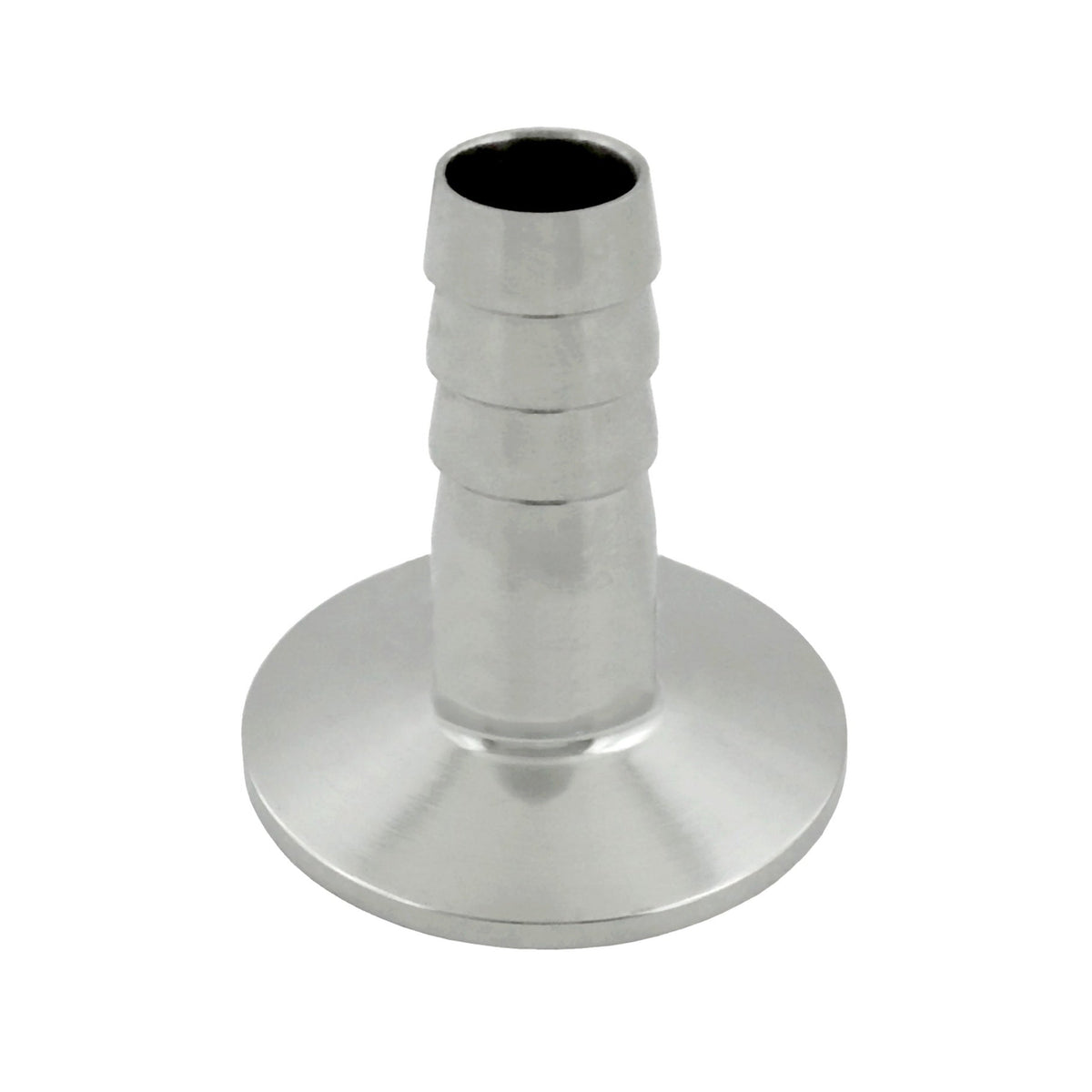 Hose Barb-Tri Clover Complete 1.5" Cap x 3/4" B 304 Stainless Steel