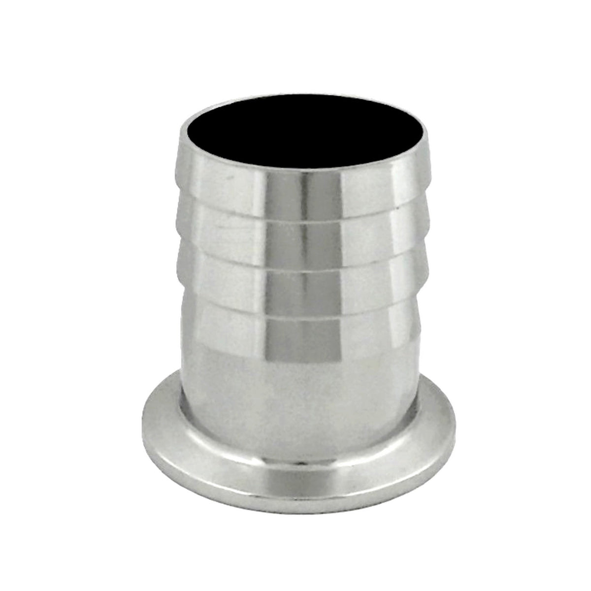 Hose Barb-Tri Clover Complete 1.5" Cap x 1.5" B 304 Stainless Steel