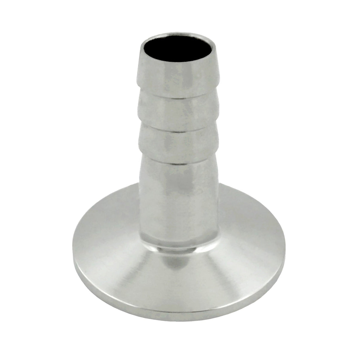 Hose Barb-Tri Clover Complete 1.5" Cap x 5/8" B 304 Stainless Steel