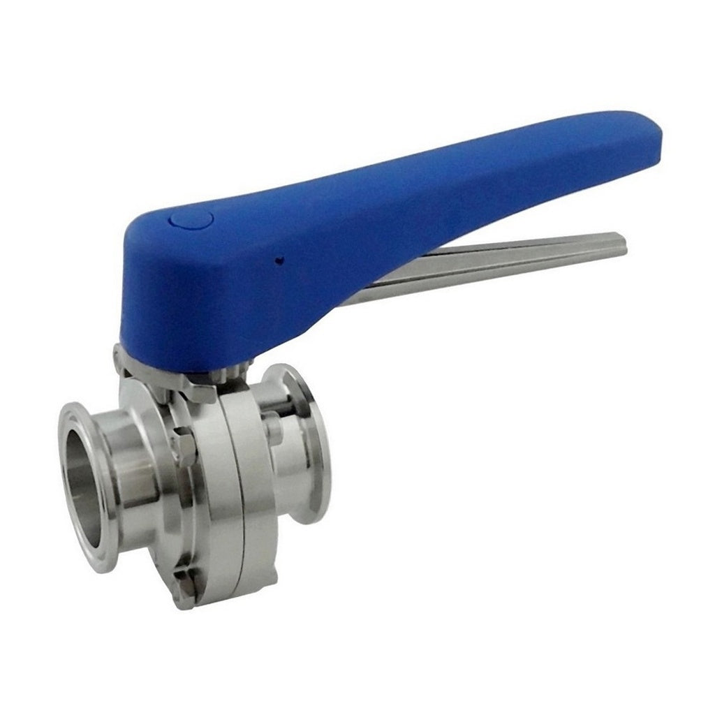 13-Position Squeeze Valve-Tri Clover Complete 1.5" Caps