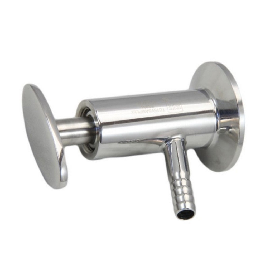 Sampling Valve-Tri Clover Complete 1.5" x 3/8" B 304 Stainless Steel