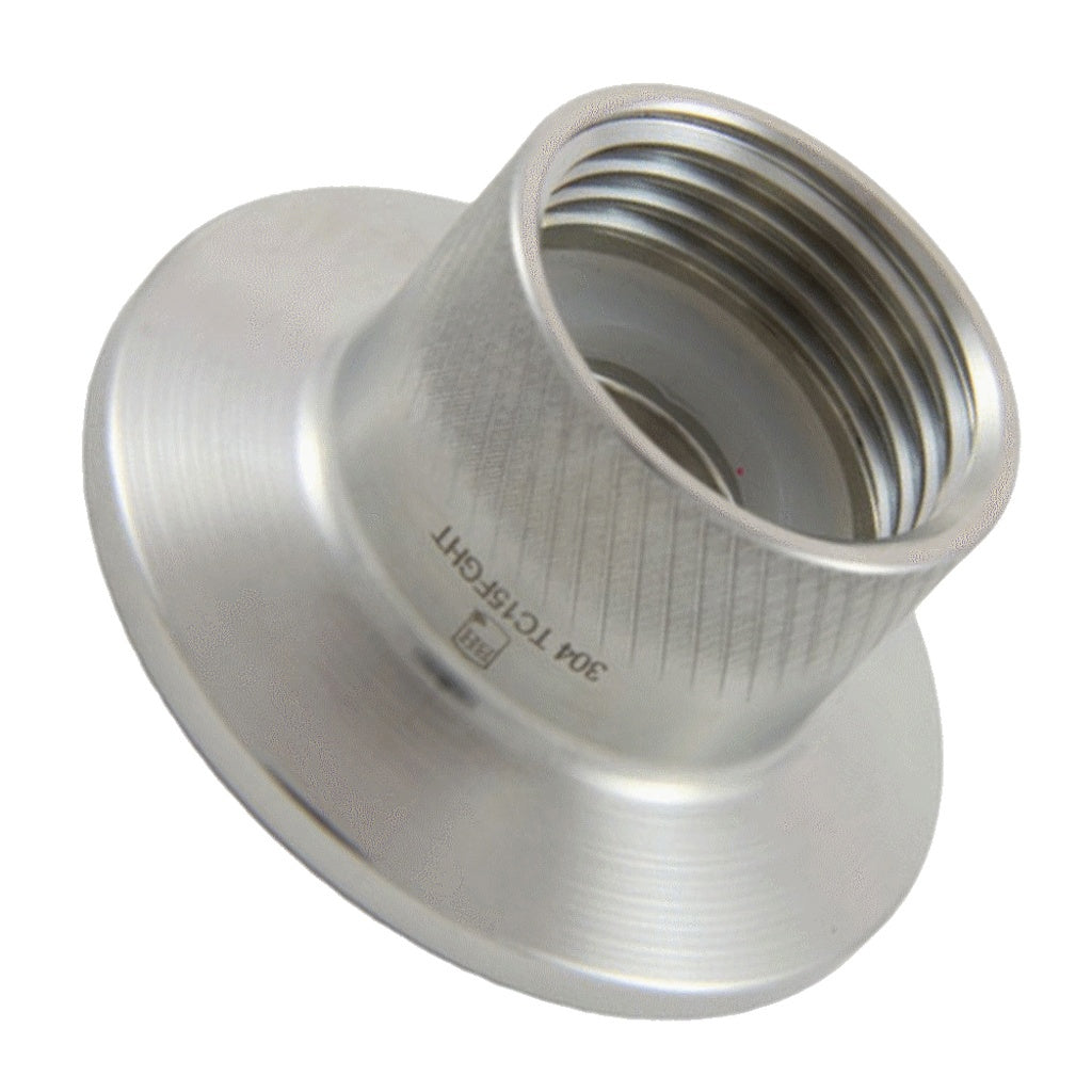 Garden Hose-Tri Clover Complete 1.5" Cap x 3/4" FGHt 304 Stainless Steel