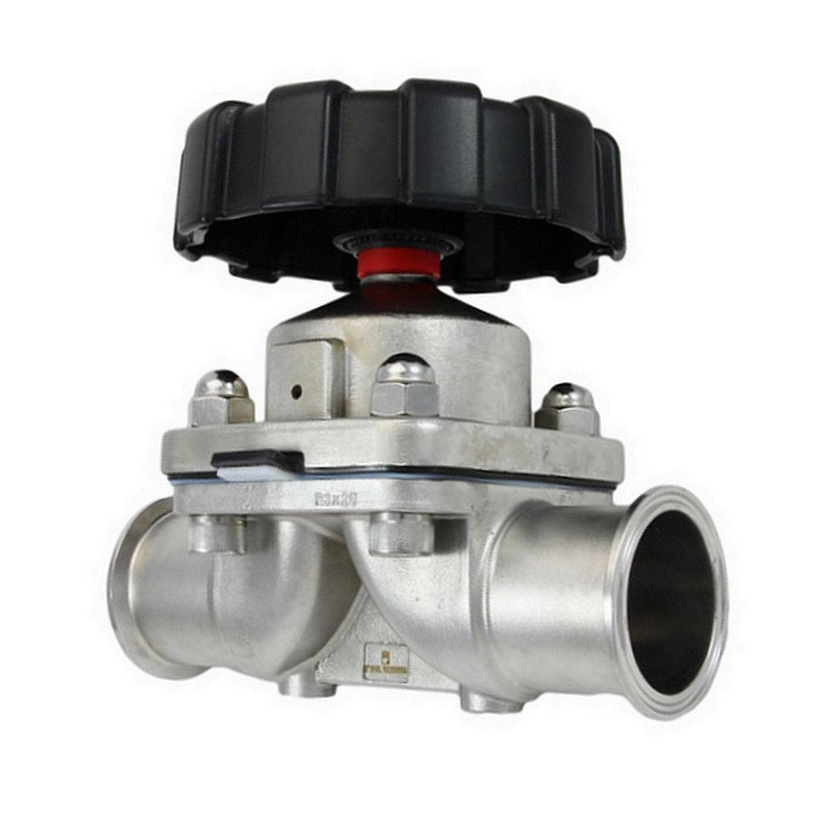 Diaphragm Valve-Tri Clover Complete 2" Caps 316 Stainless Steel