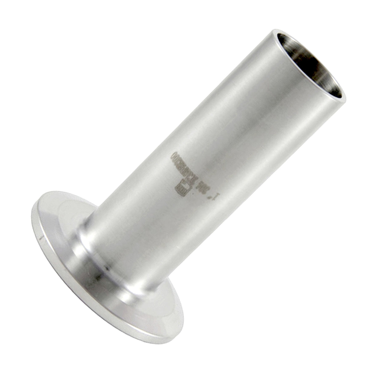 Weld-In Ferrules, Tri Clover Compatible 1" Cap x 3" L, 304 Stainless Steel