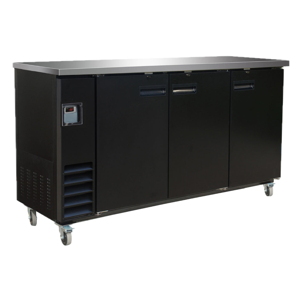 Serv-Ware 73" 3-Door Back Bar Cooler