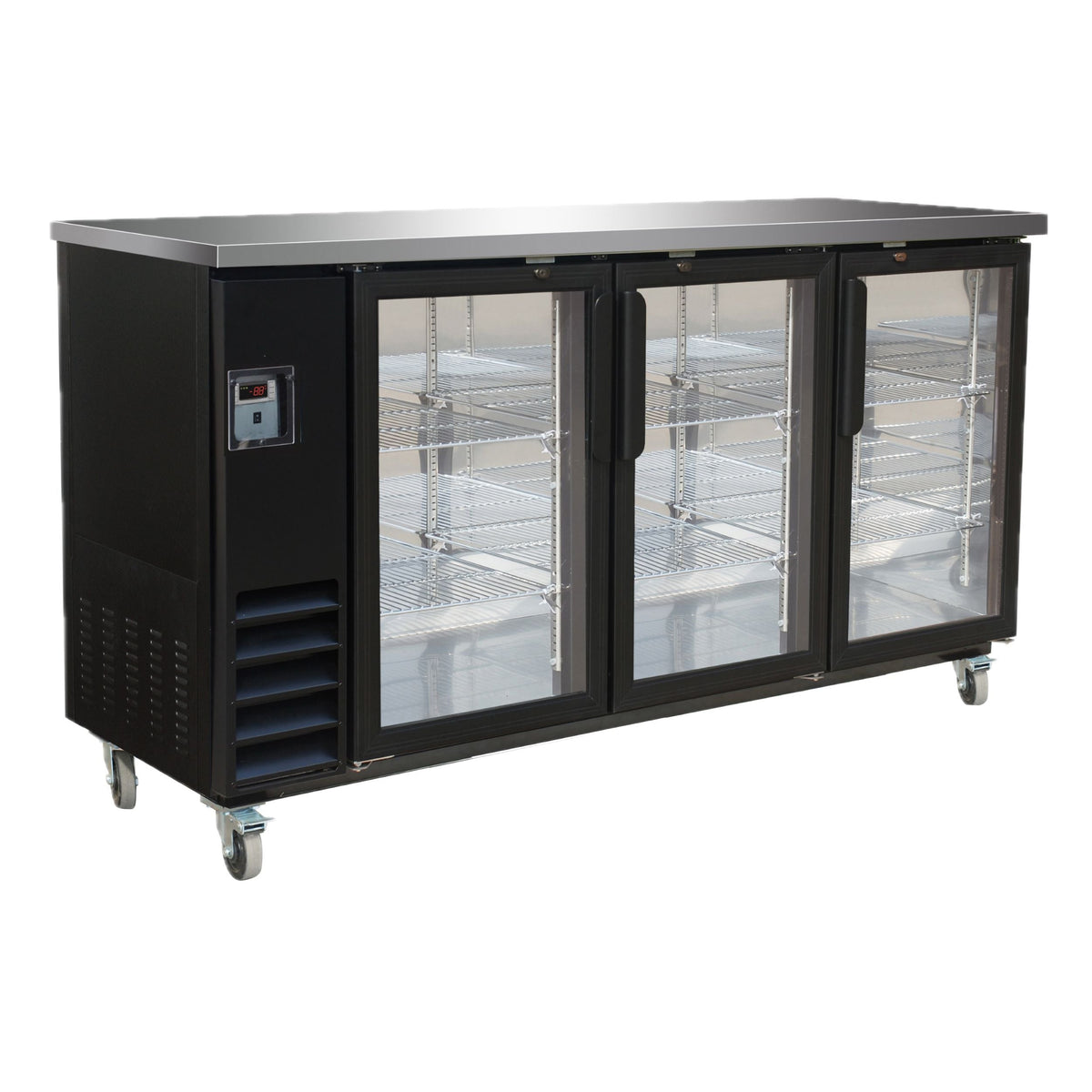 Serv-Ware 61" 2-Door Back Bar Cooler