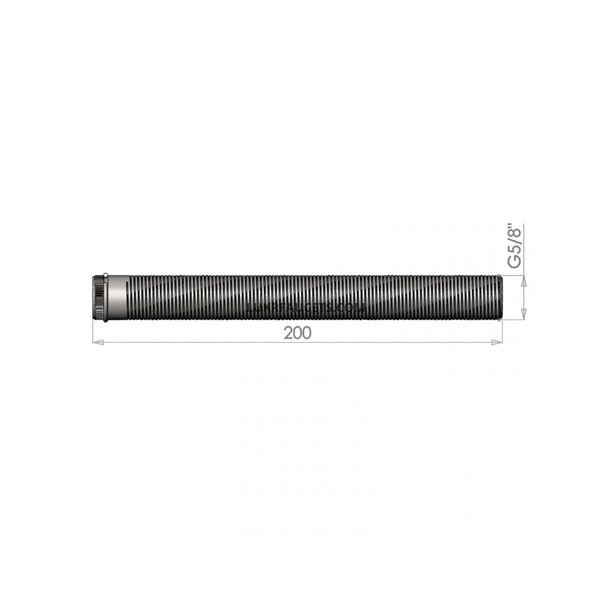 EU standard shank, 200 mm, alternate view