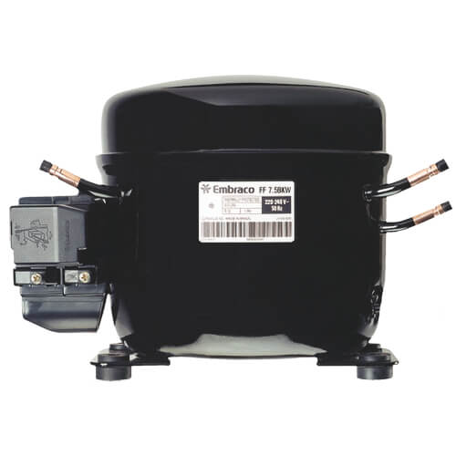 Embraco Compressor, 1/4+HP 115V/60Hz (R134A)