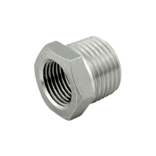 HEX BUSHING, 1/8"FPT x 1/4"MPT (304 S/S)