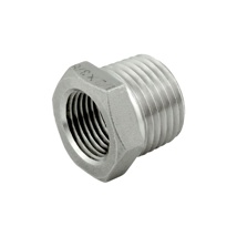 HEX BUSHING, 3/8"FPT x 1/2"MPT (304 S/S)