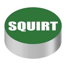 ID CAP-ROUND, GREEN/WHITE (SQUIRT)