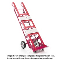 HAND TRUCK-BRUTE, 78"TALL/8"TOE (RED)