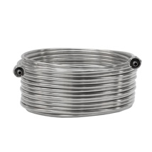 COIL W/FITTINGS-304 S/S, 10.5"-DIA.  (70'L - LEFT)