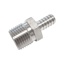 HOSE BARB ADAPTER, 3/8"B x 1/2"MPT (304 S/S)