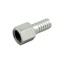 HEX ADAPTER, 1/4"FPT x 3/8"B (304 S/S)